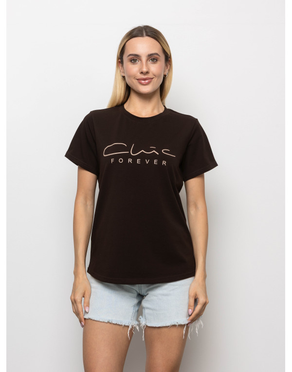 Футболка Норма шоколад Clic forever
