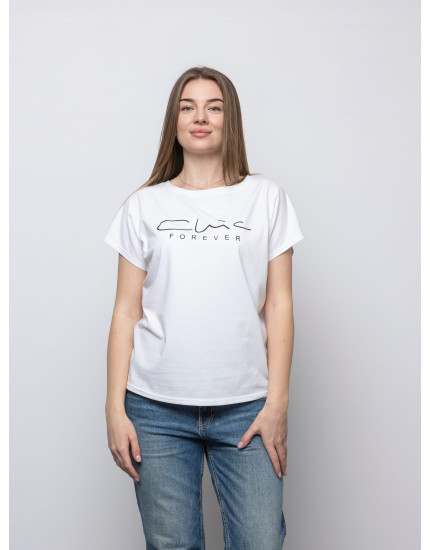 Футболка MONO біла Clic forever