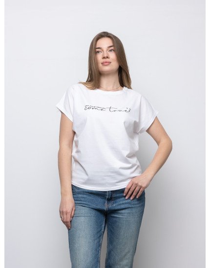 Футболка MONO біла Come true