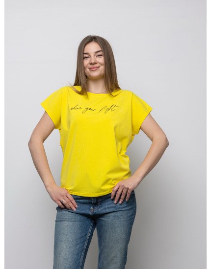 Футболка MONO лимонна Shine Your Li...