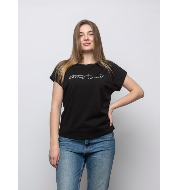Футболка MONO чорна Come true