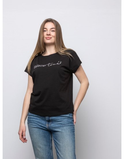 Футболка MONO чорна Come true