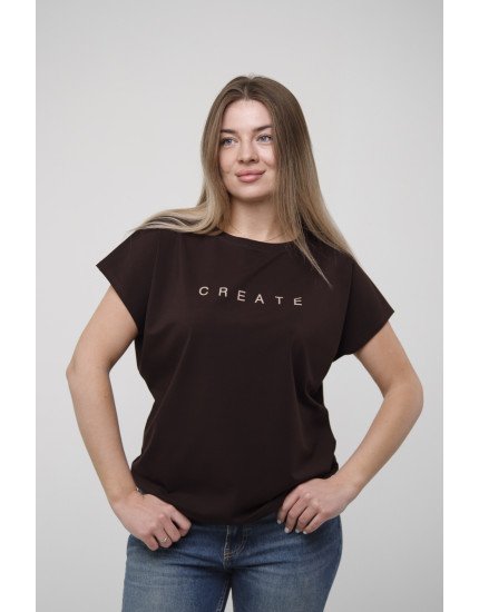 Футболка MONO шоколад CREATE