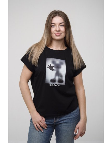 Футболка MONO чорна Mickey