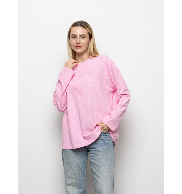 Футболка Long Sleeve Suprem маршмелоу