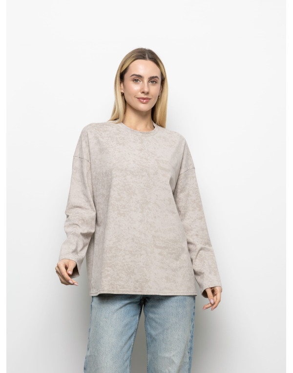 Футболка Long Sleeve Suprem мокко